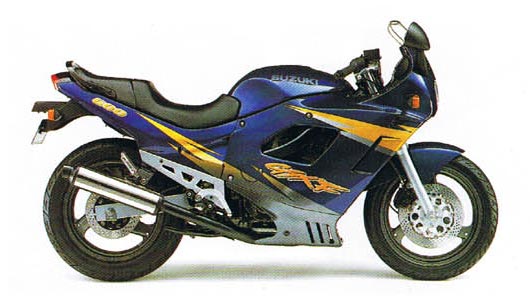 1996 - 1997 Suzuki GSX 600F
